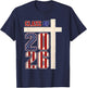 Christian American Class of 2026 Patriotic Graduation T-Shirt - T-Shirt | Navy