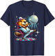Aesthetic Beaver Dancing Disco T-Shirt - T-Shirt | Navy