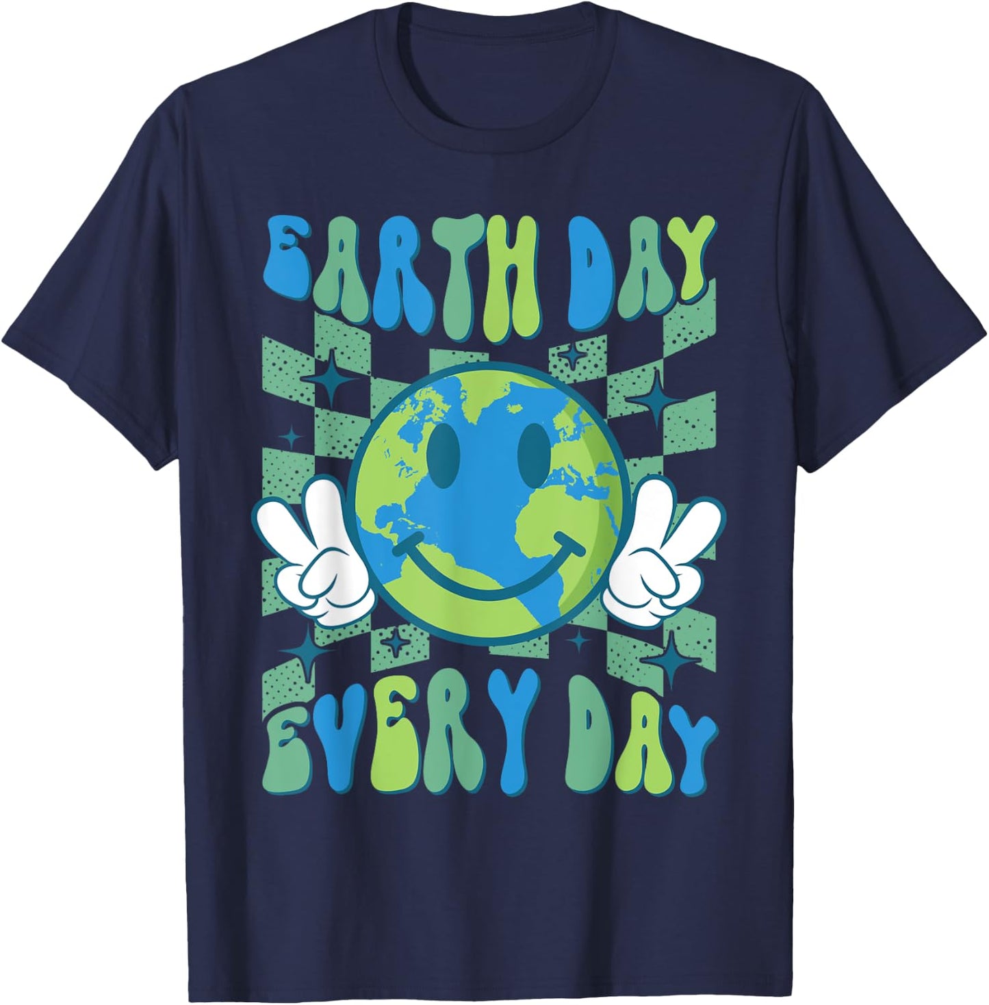Earth Day Everyday Earth Day 2024 shirt Women Kids T-Shirt - T-Shirt | Navy