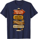 Jingle All The Way I'm Exhausted Funny Christmas T-Shirt - T-Shirt | Navy