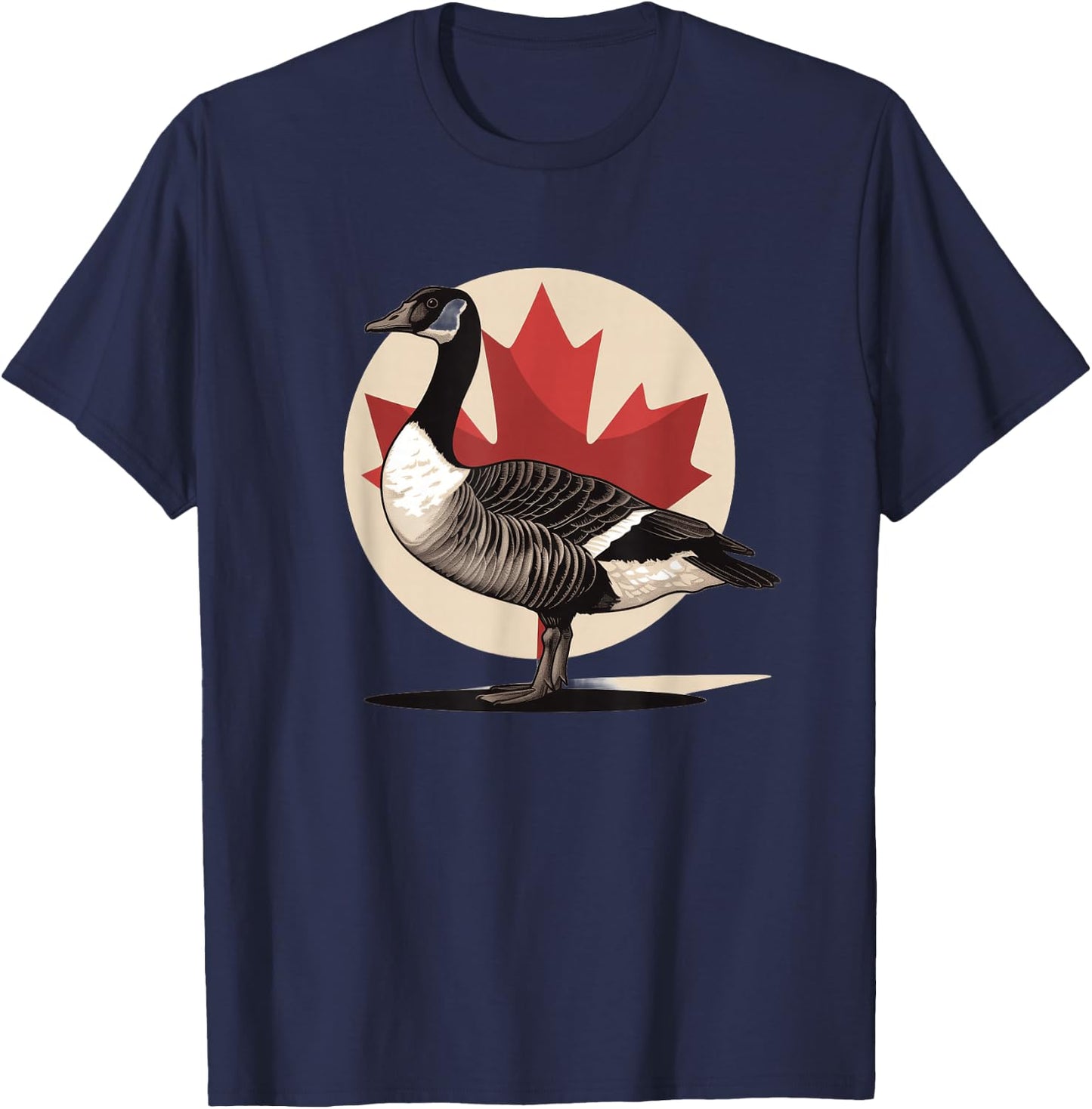 Canadian Goose 80s Retro Look T-Shirt - T-Shirt | Navy