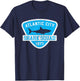 Atlantic City New Jersey Shark Souvenir Boys Vintage Beach T-Shirt - T-Shirt | Navy