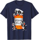 Boston Terrier Happy Pills T-Shirt - T-Shirt | Navy