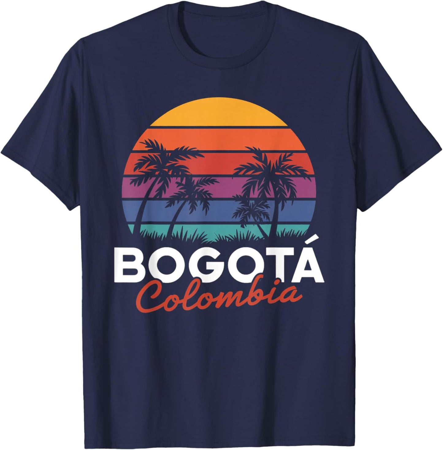 Bogotá Colombia TravelSouvenir Vacation Colombian Pride T-Shirt - T-Shirt | Navy