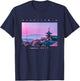 Aesthetic Japanese Vintage Streetwear Fashion Retro Graphic T-Shirt - T-Shirt | Navy