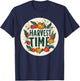 Harvest Time Costume for Farmer and Harvest Season Lovers T-Shirt - T-Shirt | Navy