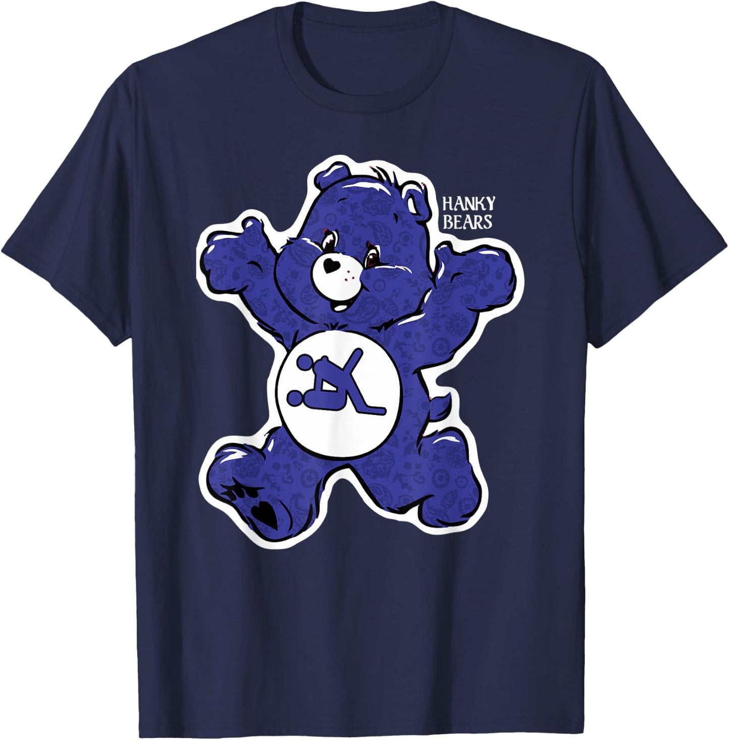 Halloween - Hanky Bears Blue T-Shirt - T-Shirt | Navy