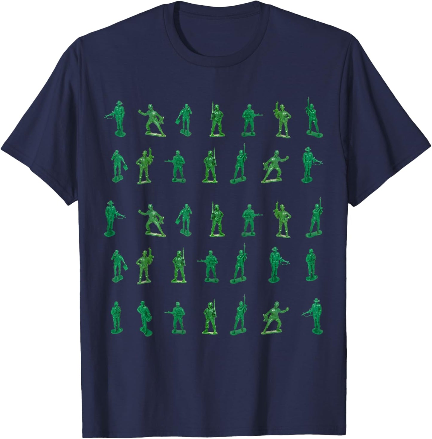 Toy Soldiers | Cute Little Lovers Gift T-Shirt - T-Shirt | Navy