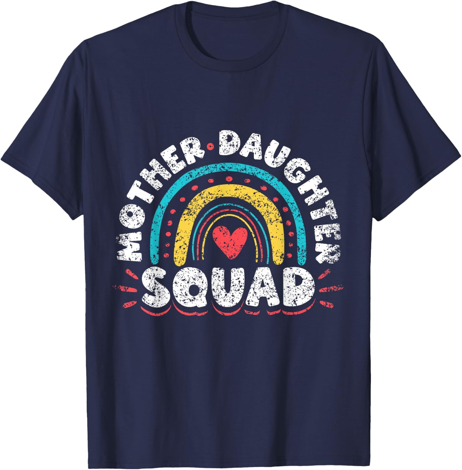Mother Daughter Squad Mum Daughters Matching Mother Daughter T-Shirt - T-Shirt | Navy