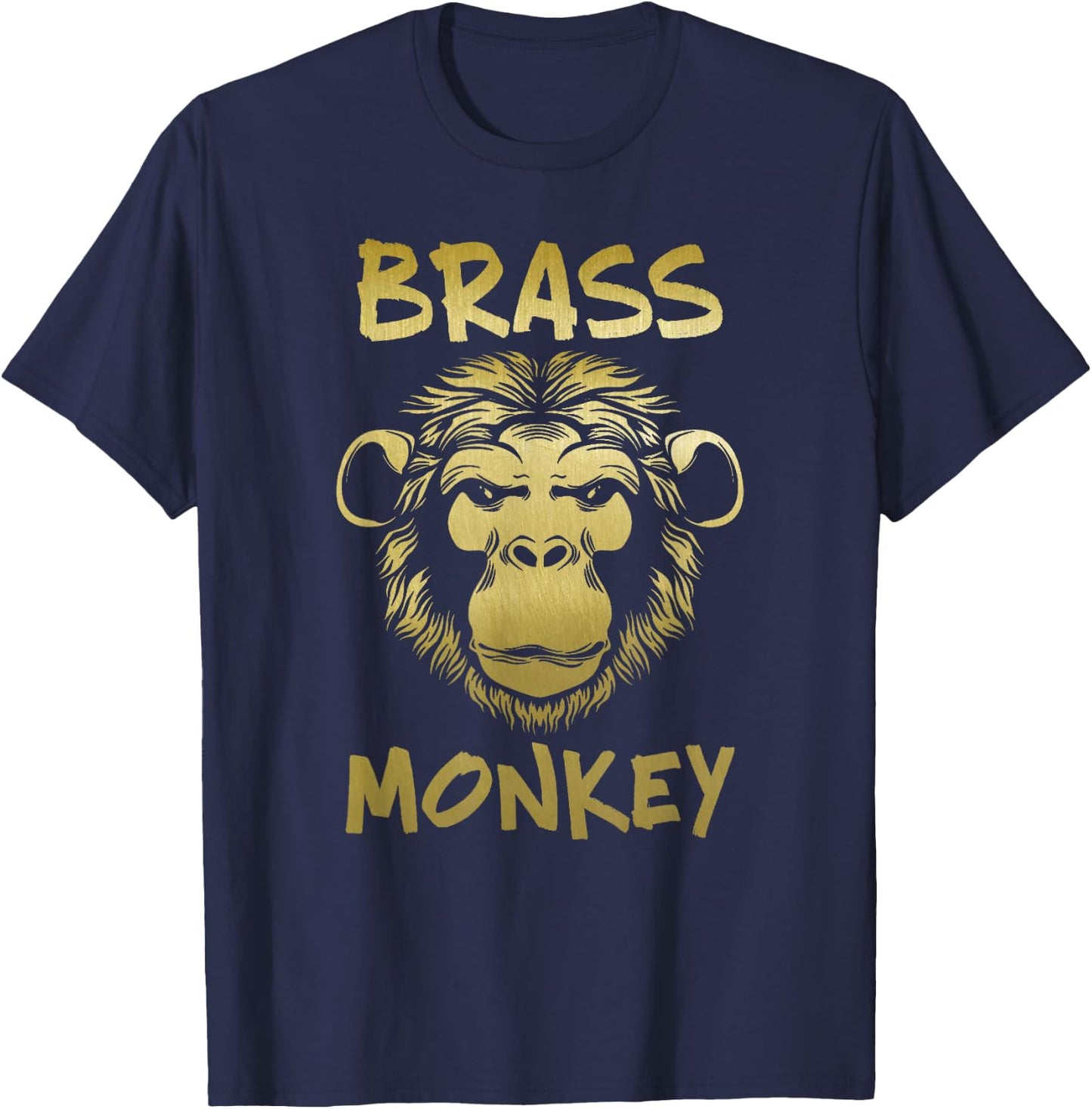 Brass Monkey T-Shirt - T-Shirt | Navy