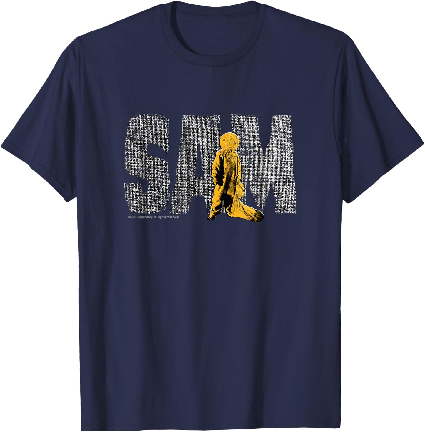 Trick ‘R Treat – Standing Sam T-Shirt - T-Shirt | Navy