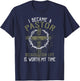 I became a pastor because your life is worth my time T-Shirt - T-Shirt | Navy