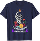 leiomyosarcoma Awareness Halloween Skeleton Hand T-Shirt - T-Shirt | Navy