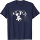 The Stranglers Band Portrait 1977 By Allan Ballard T-Shirt - T-Shirt | Navy