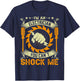 I'm An Electrician You Can't Shock Me T-Shirt - T-Shirt | Navy