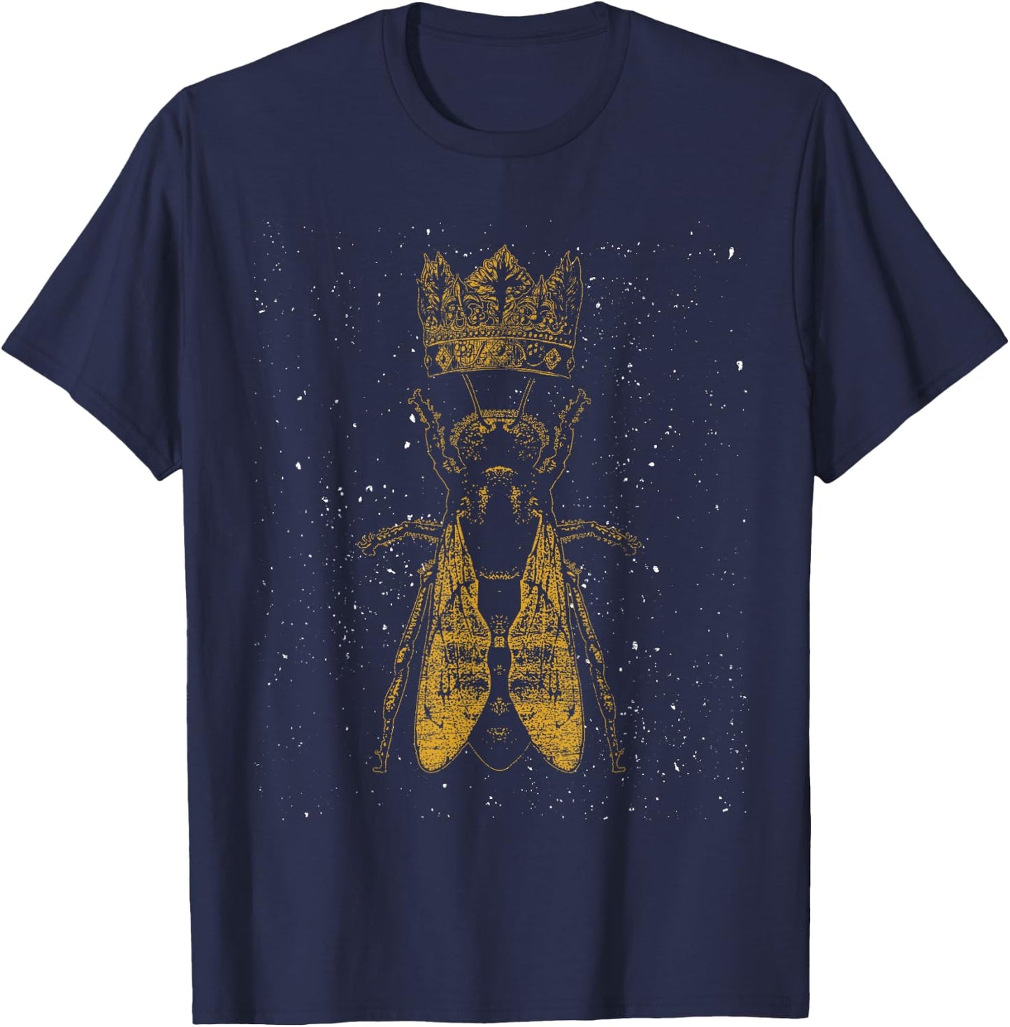 Queen Bee Beekeeper Gift Beekeeping Bee T-Shirt - T-Shirt | Navy