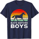 Bays Before Boys Bay Horse Riding T-Shirt - T-Shirt | Navy