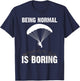 Best Paramotor Design Women Paramotoring Paramotor T-Shirt - T-Shirt | Navy