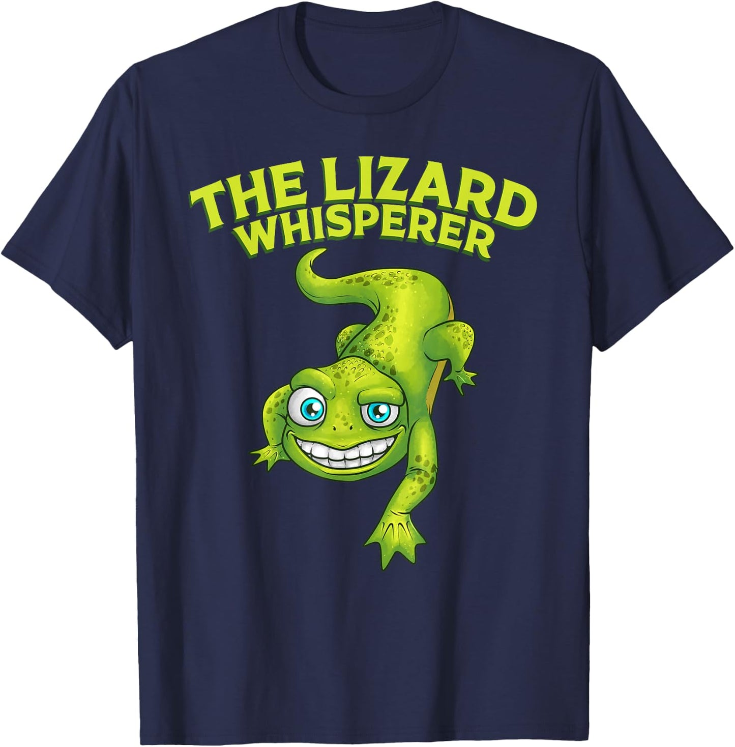 Cool Lizard Whisperer Gift Boys Girls Kids Reptile Lover T-Shirt - T-Shirt | Navy