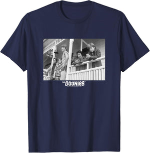 The Goonies Porch Cast T-Shirt - T-Shirt | Navy