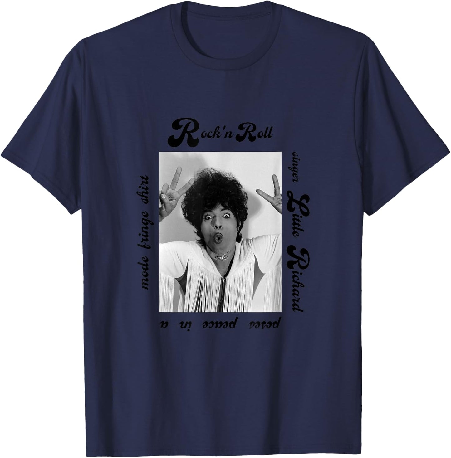 Little Richard_001 T-Shirt - T-Shirt | Navy