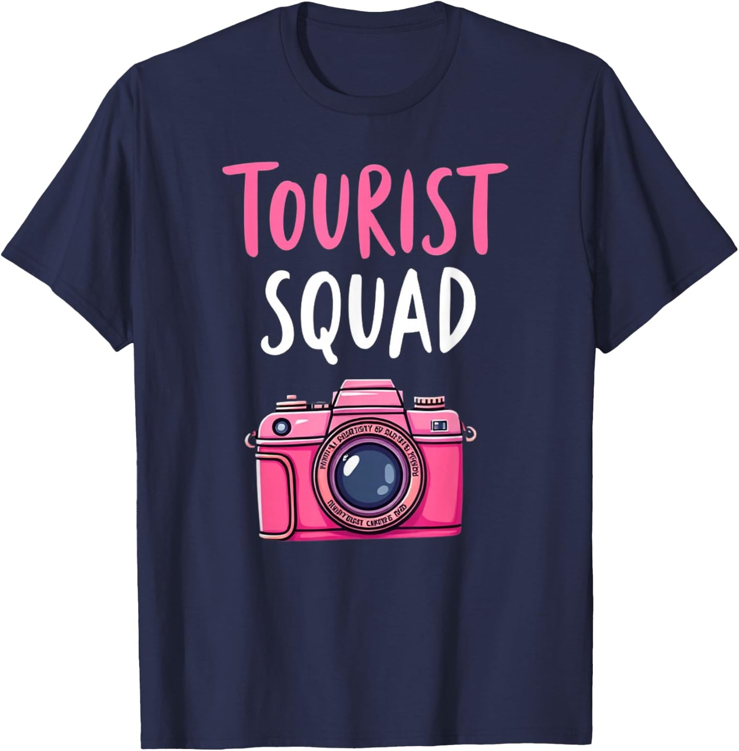 Tourist Squad For Family & Friends T-Shirt - T-Shirt | Navy