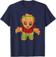 Marvel Classic Halloween Baby Groot Cute Werewolf Costume T-Shirt - T-Shirt | Navy