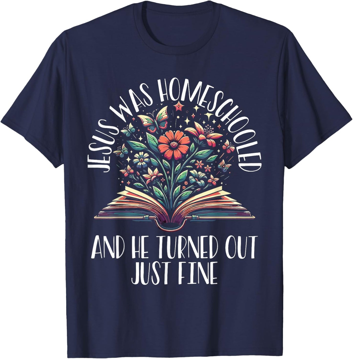 Homeschool Homeschooling Homeschooler Home Education T-Shirt - T-Shirt | Navy