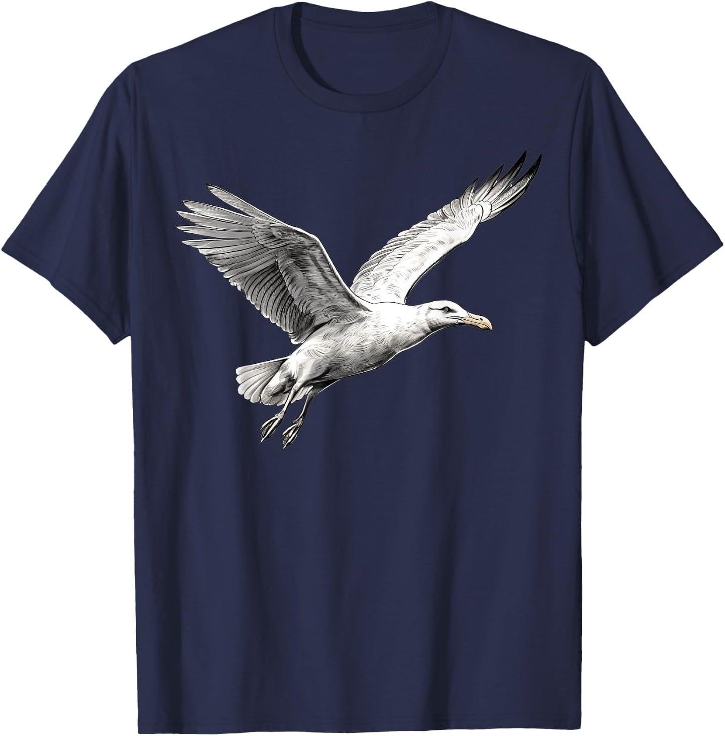 Flying Seagull T-Shirt - T-Shirt | Navy
