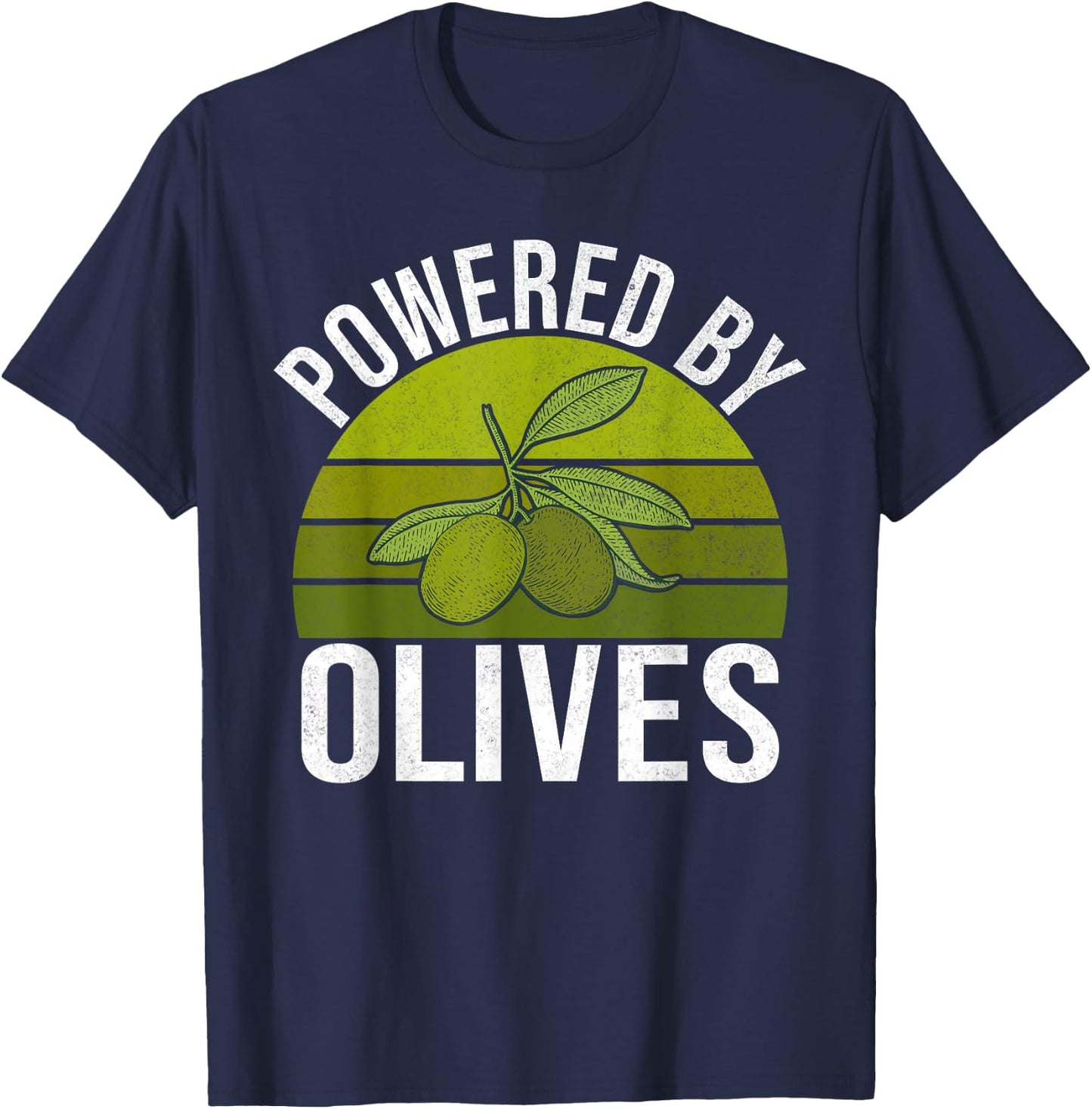 Powered by Olives Olive Lover T-Shirt - T-Shirt | Navy