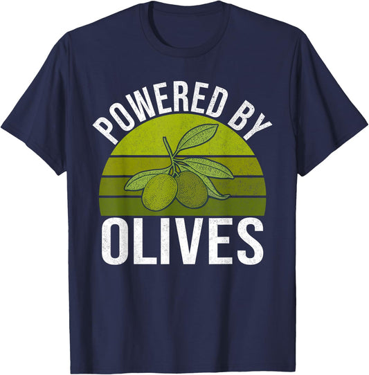 Powered by Olives Olive Lover T-Shirt - T-Shirt | Navy