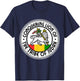 Rastafarian Conquering Lion Of The Tribe Of Judah Reggae T-Shirt - T-Shirt | Navy