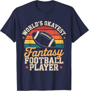 Funny Fantasy Football Player Outfit - Fantasy Football T-Shirt - T-Shirt | Navy