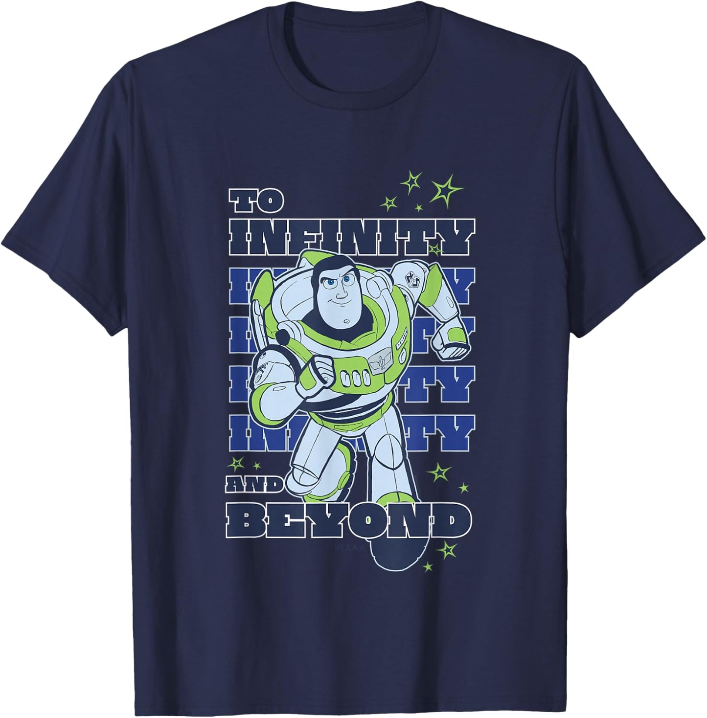 Disney Pixar Toy Story to Infinity and Beyond Buzz Lightyear T-Shirt - T-Shirt | Navy