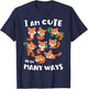 I Am Cute in So Many Ways Red Panda Shirt Cute Kids Kawaii T-Shirt - T-Shirt | Navy