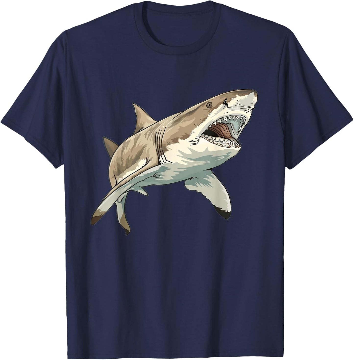 Sand Tiger Shark T-Shirt - T-Shirt | Navy