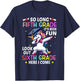 So Long 5th Grade 6th Grade Here I Come Unicorn Graduation T-Shirt - T-Shirt | Navy