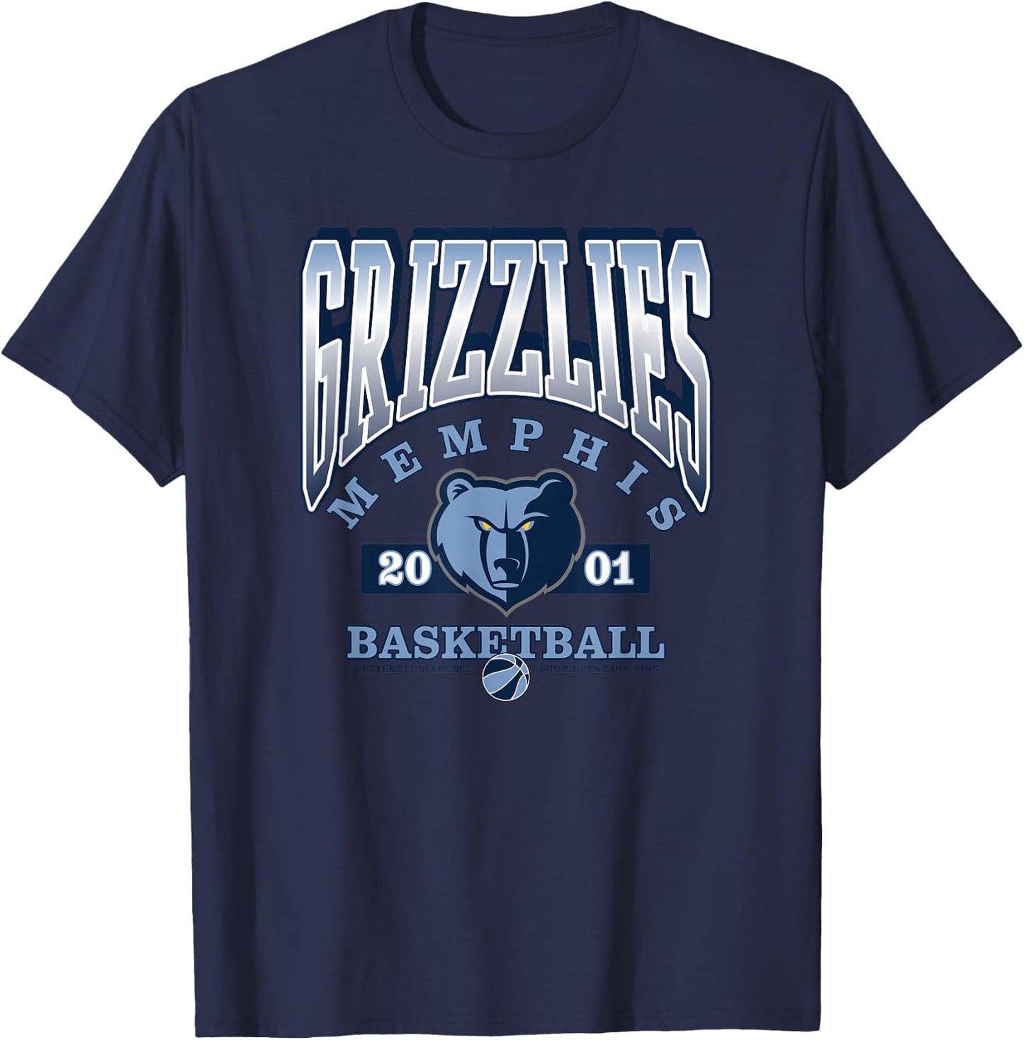 NBA Memphis Grizzlies Homecourt Advantage T-Shirt - T-Shirt | Navy