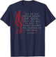 Put On The Whole Armor Of God That You May Be Able (on back) T-Shirt - T-Shirt | Navy