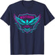 Retro Wolfsburg Germany Deutschland Vintage Air-Cooled Rides T-Shirt - T-Shirt | Navy