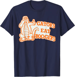 Gators Eat Boogers T-Shirt - T-Shirt | Navy