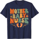 Postpartum Mother Baby Nurse Baby Postpartum Nursing Women T-Shirt - T-Shirt | Navy