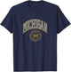 University of Michigan Wolverines U of M Classic Seal T-Shirt - T-Shirt | Navy