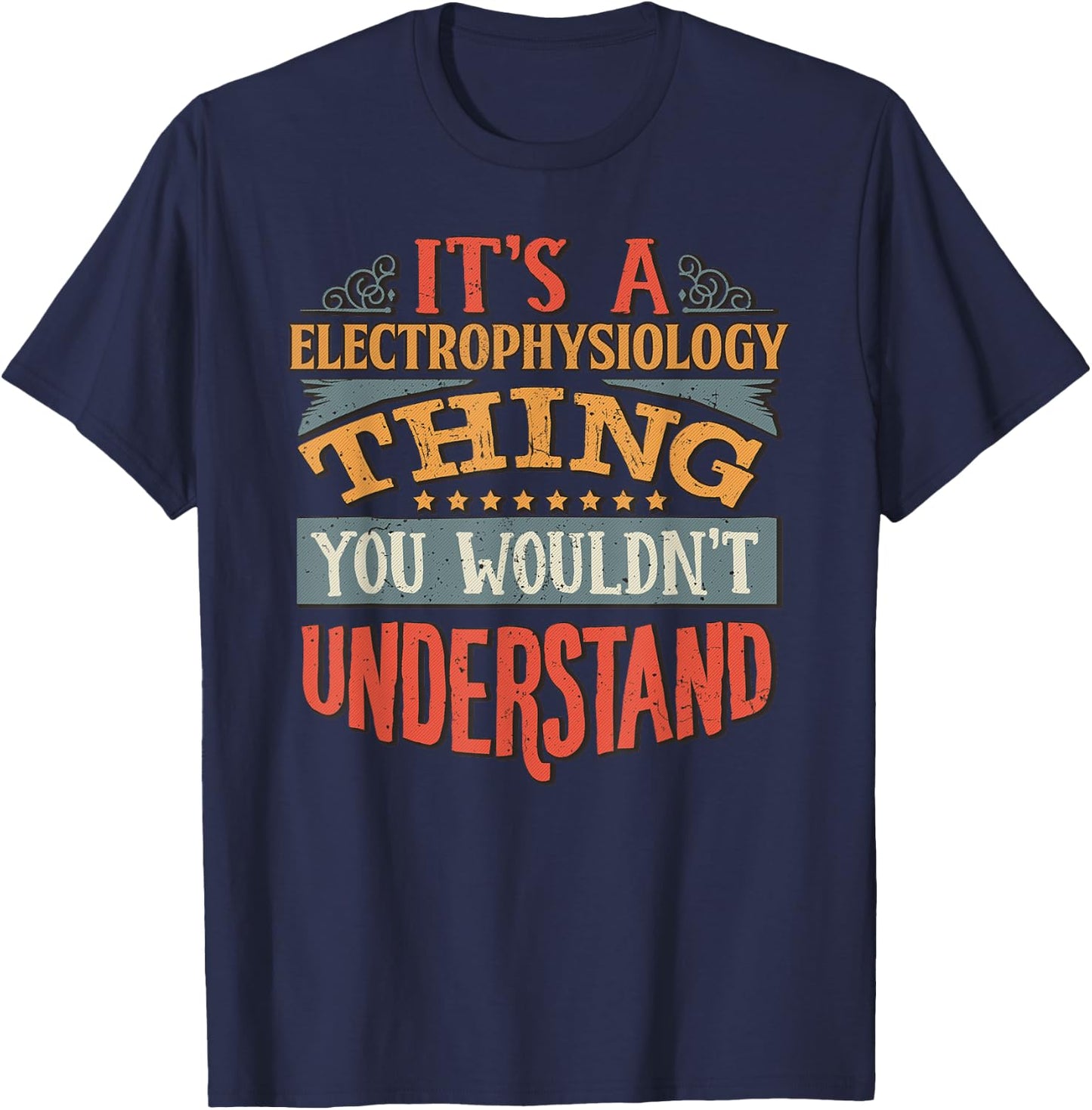 Electrophysiology T-Shirt - T-Shirt | Navy