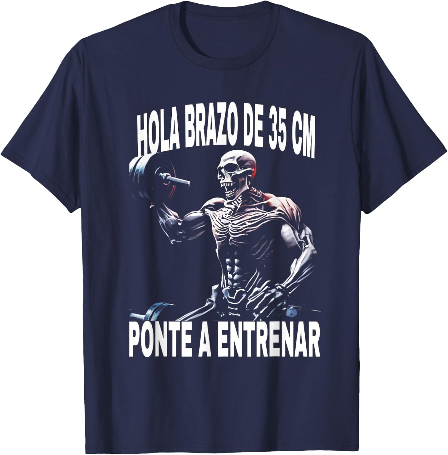 Frases Chidas Funny Mexicans Sarcasm Skull Sayings Hispanic T-Shirt - T-Shirt | Navy