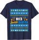 Nice Jewish Grandma Hanukkah Menorah Dreidel Matching Family T-Shirt - T-Shirt | Navy