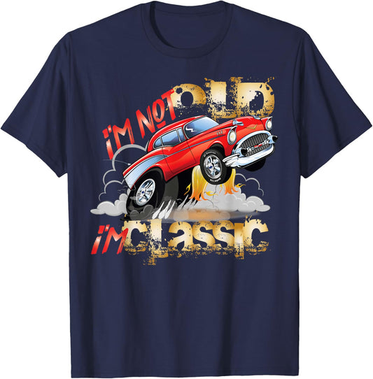 1957 57 Chevys Truck Vintage Hotrod Cars T-Shirt - T-Shirt | Navy