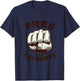 Funny Graphic Shirt Novelty Fist Pump Guy T-Shirt - T-Shirt | Navy