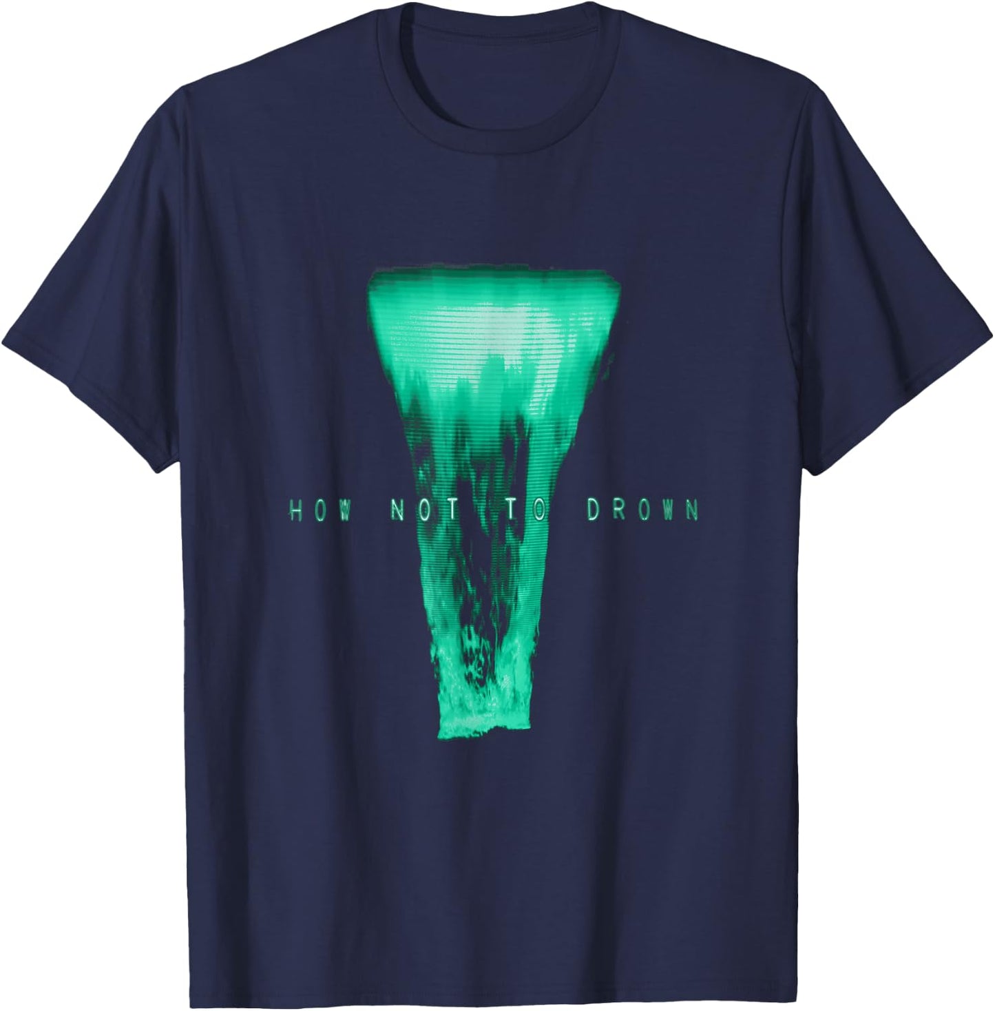 CHVRCHES - How Not To Drown T-Shirt - T-Shirt | Navy