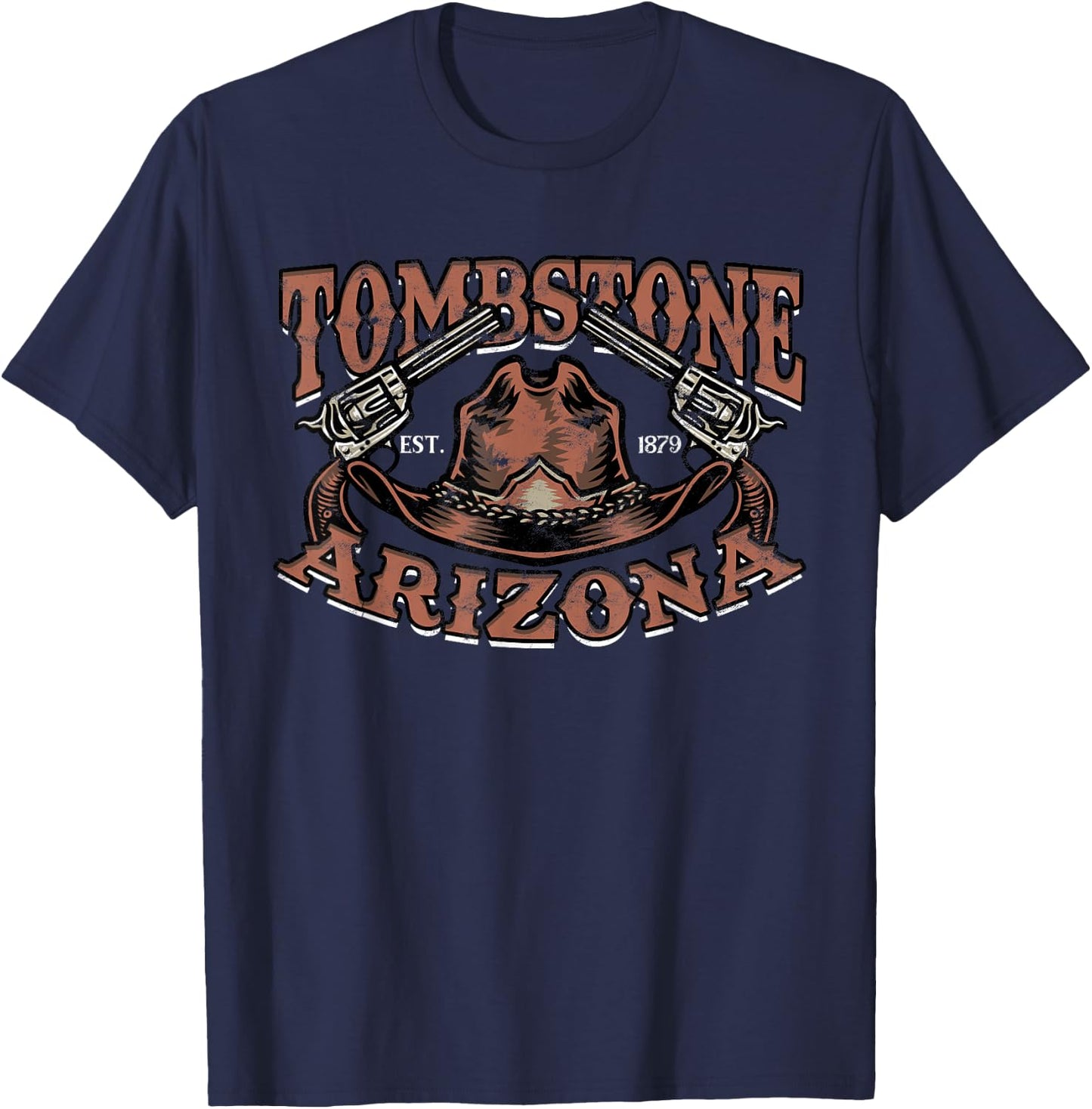 Tombstone Arizona AZ Tombstone Arizona T-Shirt - T-Shirt | Navy